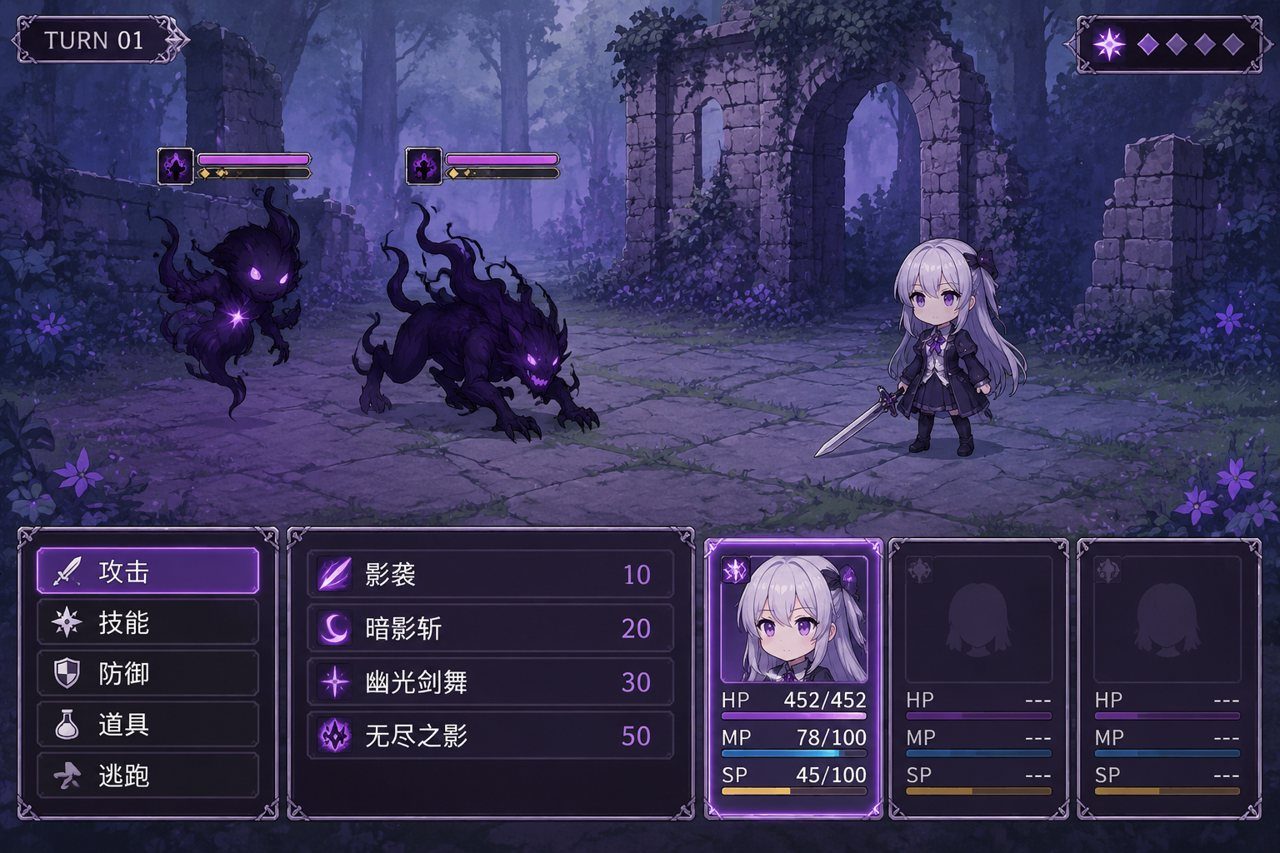 光与影的二重身 日式奇幻RPG 详情图 8